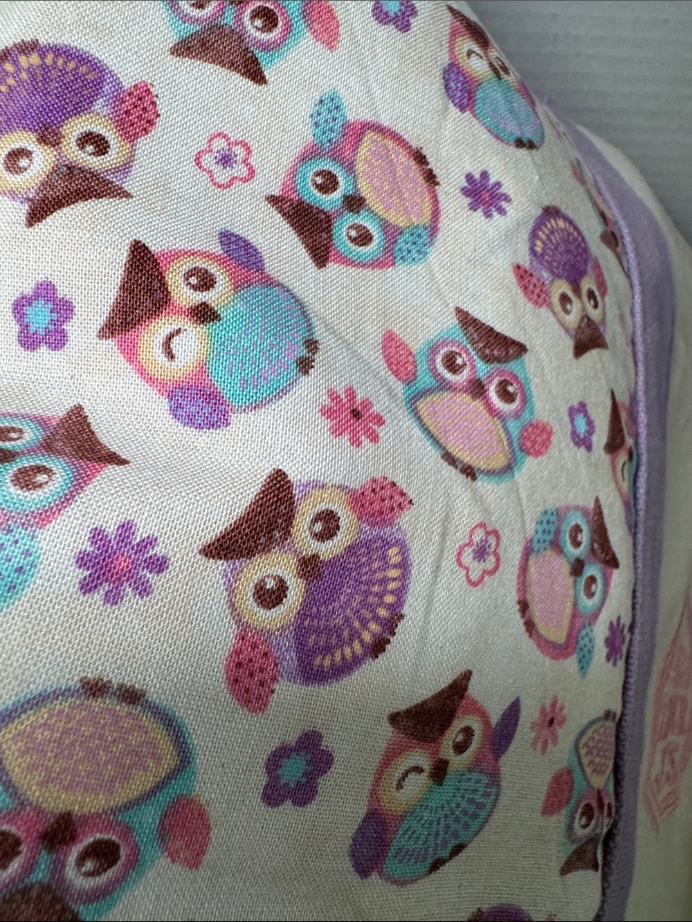 New Trader Joe’s Large Lavender Canvas Tote Bag with Custom Side Pockets - Picture 10 of 17